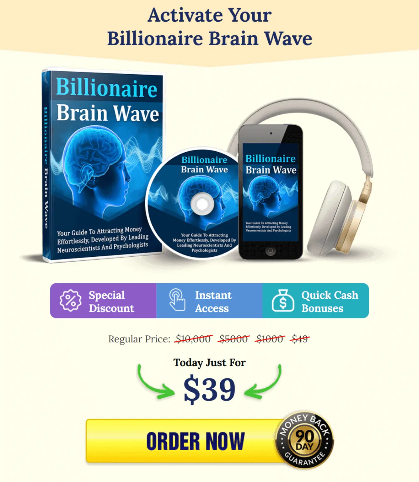 Billionaire Brain Wave Order Now